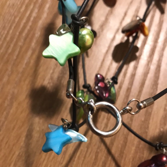 Super Long Necklace 58”! Colorful Fun Unique - Picture 11 of 16